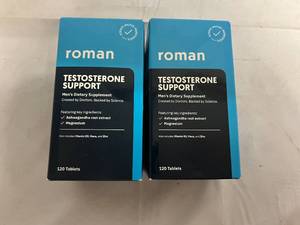 lot 111 image: 2 Packs of Roman Testosterone Support