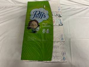 lot 128 image: 8 Packs of Puffs