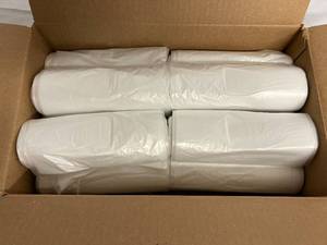 lot 203 image: Case of 250 30x36 Clear Can Liner