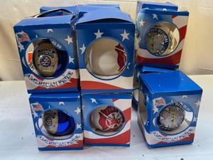 16 American Pride Ornaments-Fire, Police & EMT