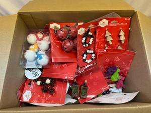 Box of New Miniture Ornaments