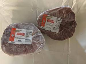 K. 11.45 Total lbs- 2 Fully Cooked Smoked Ham