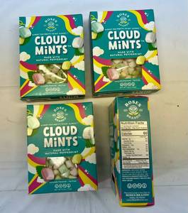 4x 5.5oz Rose Brands Cloud Mints