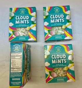 4x 5.5oz Rose Brands Cloud Mints