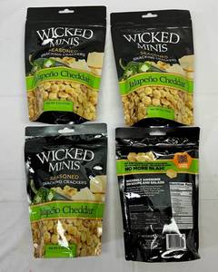 4x 6oz Wicked Minis-Jalapeno Cheddar