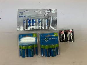Batteries-15 AA & 10 C