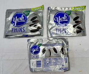 3x 7.2oz York Peppermint Patties Thins
