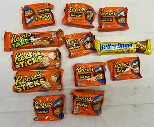11 Reeces & 1 Butterfinger