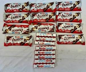 11xKinder Bueno & 8 Kinder Chocolate