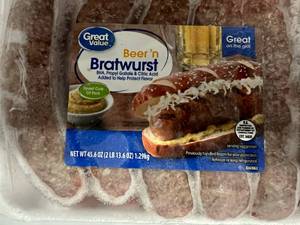 2x 45.6oz Beer n Bratwurst(12per Package)