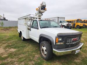 1994 GMC C3500HD 2 Door Regular Cab Boom Truck