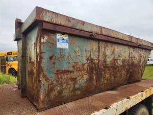 15 yard Dump Bin 160-12x67x4