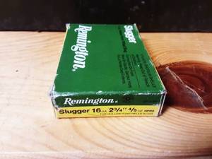 5 Remington 16ga 2&34 45oz Riffled Slugs