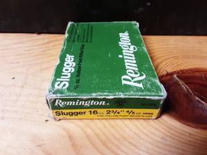 5 Remington 16ga 2&34 45oz Riffled Slugs