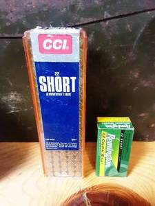 100 CCI and 50 Remington .22 short