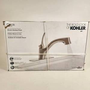 Brand New Kohler Cruce R26373-VS Kitchen Faucet ($100 Retail Value)