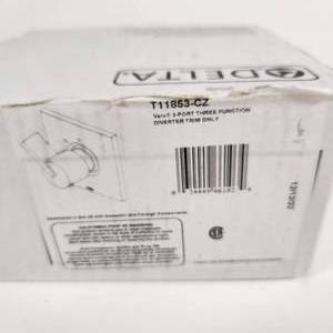 Delta Vero 3-Port Three Function Diverter Trim Only