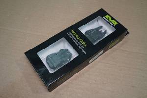 lot 20 image: Meprolight Folding Back-Up Sight Set with Self-Illuminated Night Sights