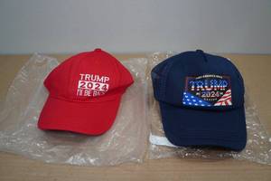 lot 25 image: 2 Donald Trump 2024 Snap Back Hats