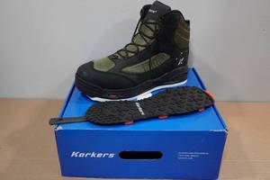lot 43 image: Korkers Greenback Mens Wading Boots -Size 15