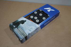 lot 44 image: Korkers Interchangeable Sole System Triple Threat Aluminum Hex Disc -Size 12