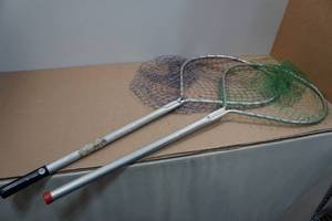 lot 73 image: 2 44 Frabill Fish Nets