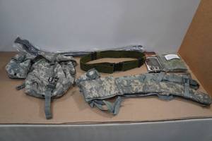 lot 89 image: Assorted Military Tactical Gear