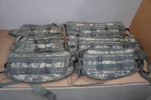 lot 93 image: 6 Molle II Molded Waistbelts