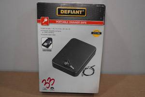 lot 117 image: Defiant Portable Drawer Safe