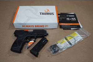 lot 1F image: NEW Taurus G3XL 9mm Semi-Auto Pistol - 2 Magazines