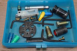 lot 155 image: Assorted Dillon Precision Reloading Press Parts