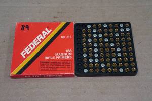 lot 177 image: 89 Federal No 215 Magnum Rifle Primers