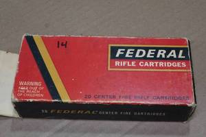 lot 208 image: 14 Federal .35 Rem 200 Gr SP Ammo