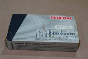 lot 209 image: 20 Federal Classic .300 Win Mag 180 Gr Sierra Pro Hunter SP Ammo