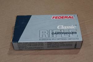 lot 224 image: 20 Federal Classic 8mm Mauser 170 Gr SP Ammo