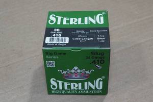lot 227 image: 25 Sterling .410 Bore 2-12 Slugs
