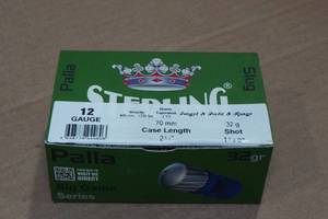 lot 244 image: 10 Sterling 12 Gauge 2-34 Slugs