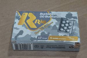lot 246 image: 5 Rio 12 Gauge 2-34 00 Buckshot Shotshells