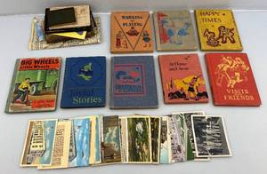 lot 121 image: Misc. Vintage Books & More  Including MINNESOTA Map