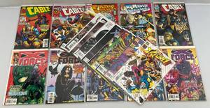 lot 147 image: Misc. Comics Including Cable & More (Bagged & Carded)