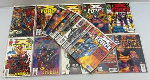 lot 154 image: Misc. Comics Including X-Force & More (Bagged & Carded)