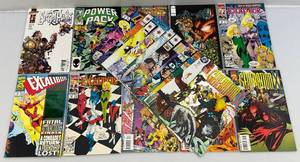 lot 185 image: Misc. Comics Including Power Pack & More