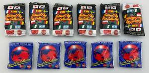 lot 210 image: Vintage FIFA Coca Cola McDonalds Collector Pins In Original Packs
