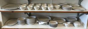 lot 245 image: Vintage SANGO Arabesque Fine China