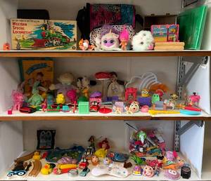 lot 246 image: Misc. Toy Lot Including Tin Litho Battery Operated Western Special Locomotive In Original Box (Rust Present) & More