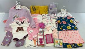 lot 241 image: Misc. Girls Babie Clothes With Tags & More