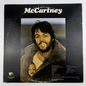 lot 178 image: PAUL McCARTNEY McCartney (1970) Record Vinyl Album