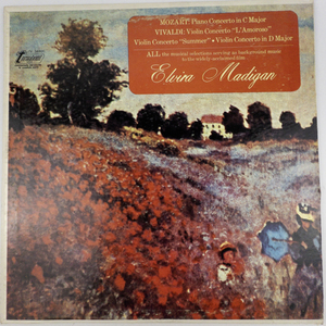 lot 210 image: MOZART & VIVALDI Elvira Madigan (1967) Record Vinyl Album