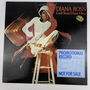 lot 217 image: DIANA ROSS Last Time I Saw Him (1973) Promo Release Record Vinyl Album