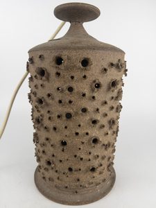 lot 11 image: Signed JOHN MASSON Pottery Pendant Lamp -Working